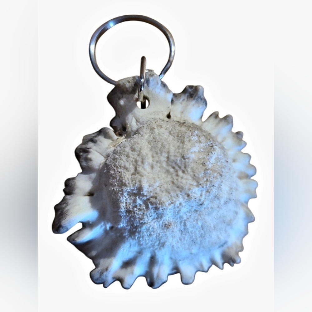 Elk Antler Burr KEYCHAIN
